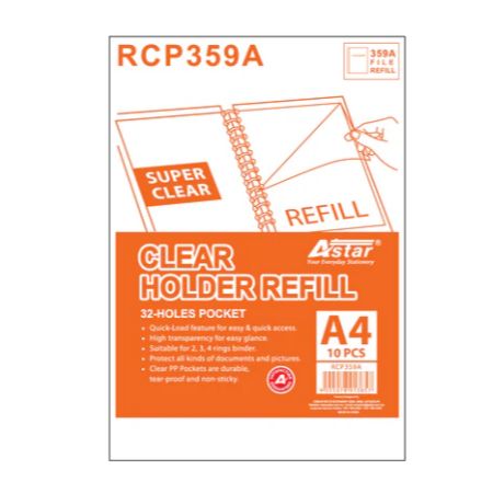 ASTAR Clear Holder 359A / Fail Penyimpan Dokumen