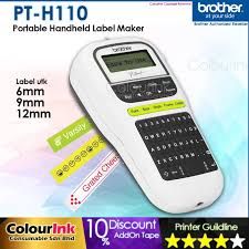 BROTHER PTH110 LABELLING MACHINE