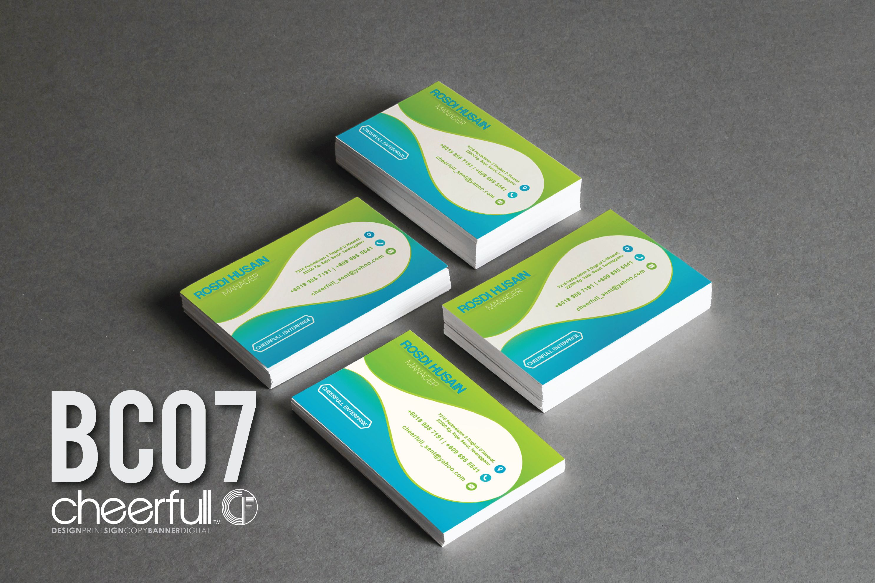 Business Card BC07 - Print Shop