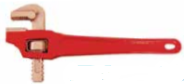 Temo 375mm Safety Offset Handle Pipe Wrench - Al-Br