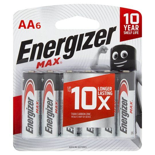 ALKALINE BATTERY SIZE AA 1.5V (6PCS PER CARD)