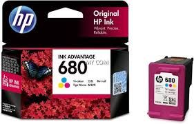 Hp 680 Original & GENUINE Colour Ink