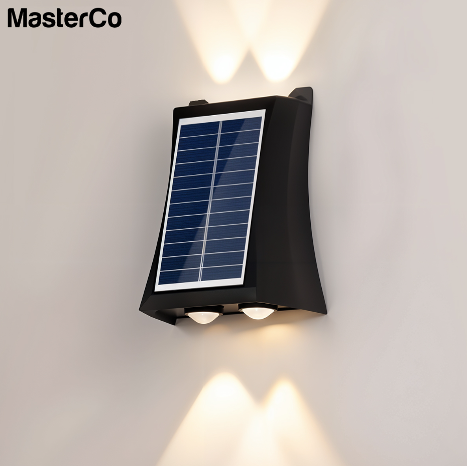 MASTERCO SOLAR RECHARGE LED WALL LIGHT XMY-2