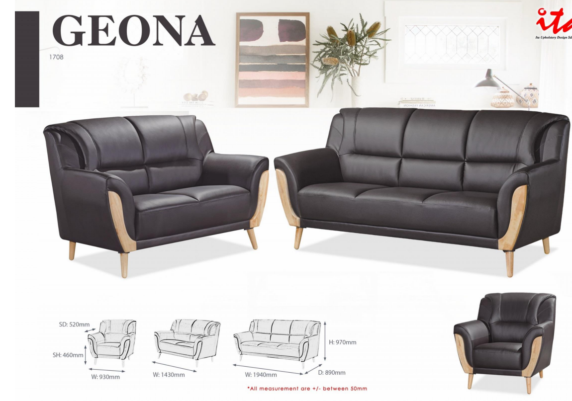 ITA OFFICE SOFA SET - GEONA 1708