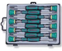 JONNESWAY 8PCS PRECISION SCREWDRIVER SET (L:50MM)