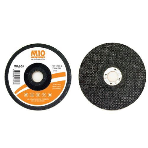 M10 "WA" Flexible Grinding Wheel For Steel / Stainless Steel