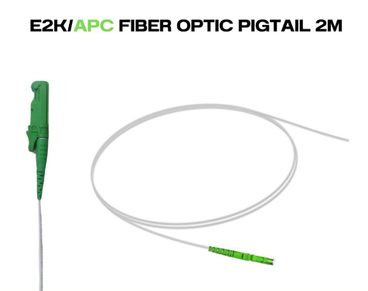 E2K SIMPLEX SINGLEMODE FIBER OPTIC PIGTAIL 2 METER PT501