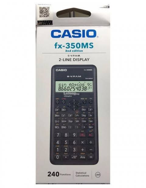CASIO FX-350MS-2 SCIENTIFIC CALCULATOR (2ND EDITION)