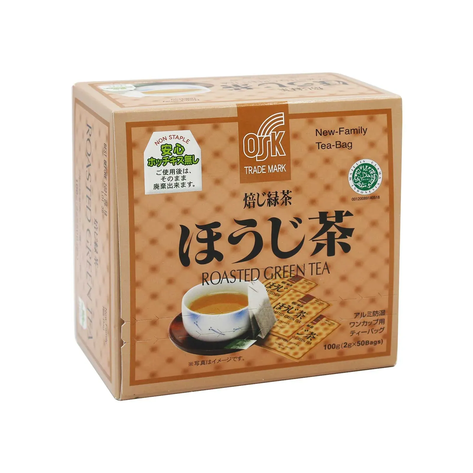 OSK Japanese Roasted Teabag Pack (50 x 2gm)