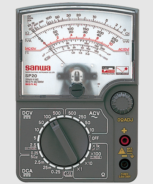 SANWA SP-20 ANALOG MULTIMETER