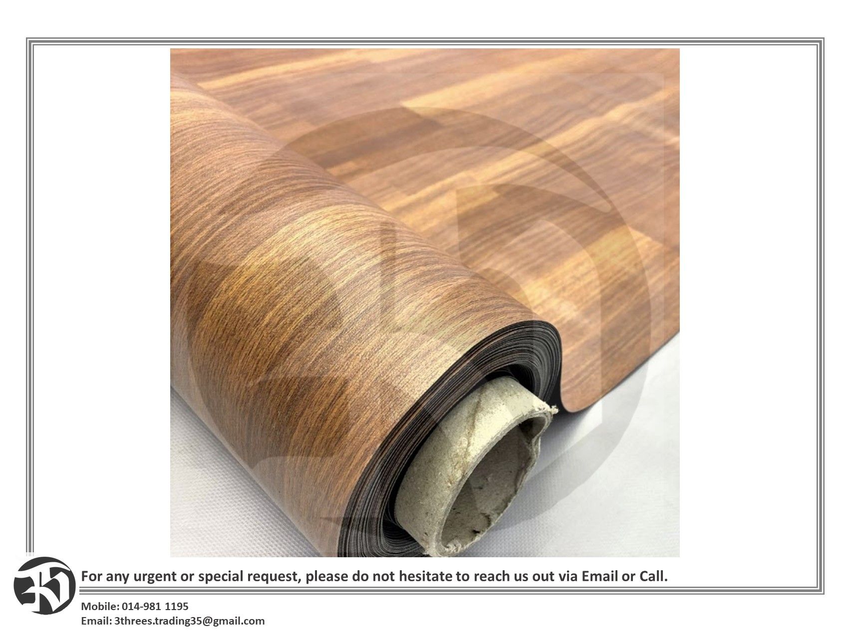 PVC Vinyl Floor Mat 1.37M x 20M