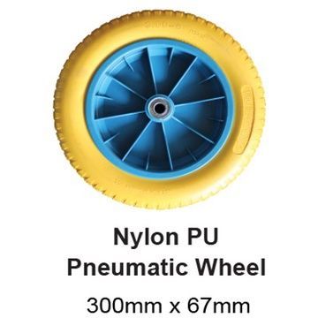 OEM 13" X 3" Heavy Duty PU Wheel Barrow Tyre