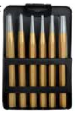 Temo 6Pc Punch Set