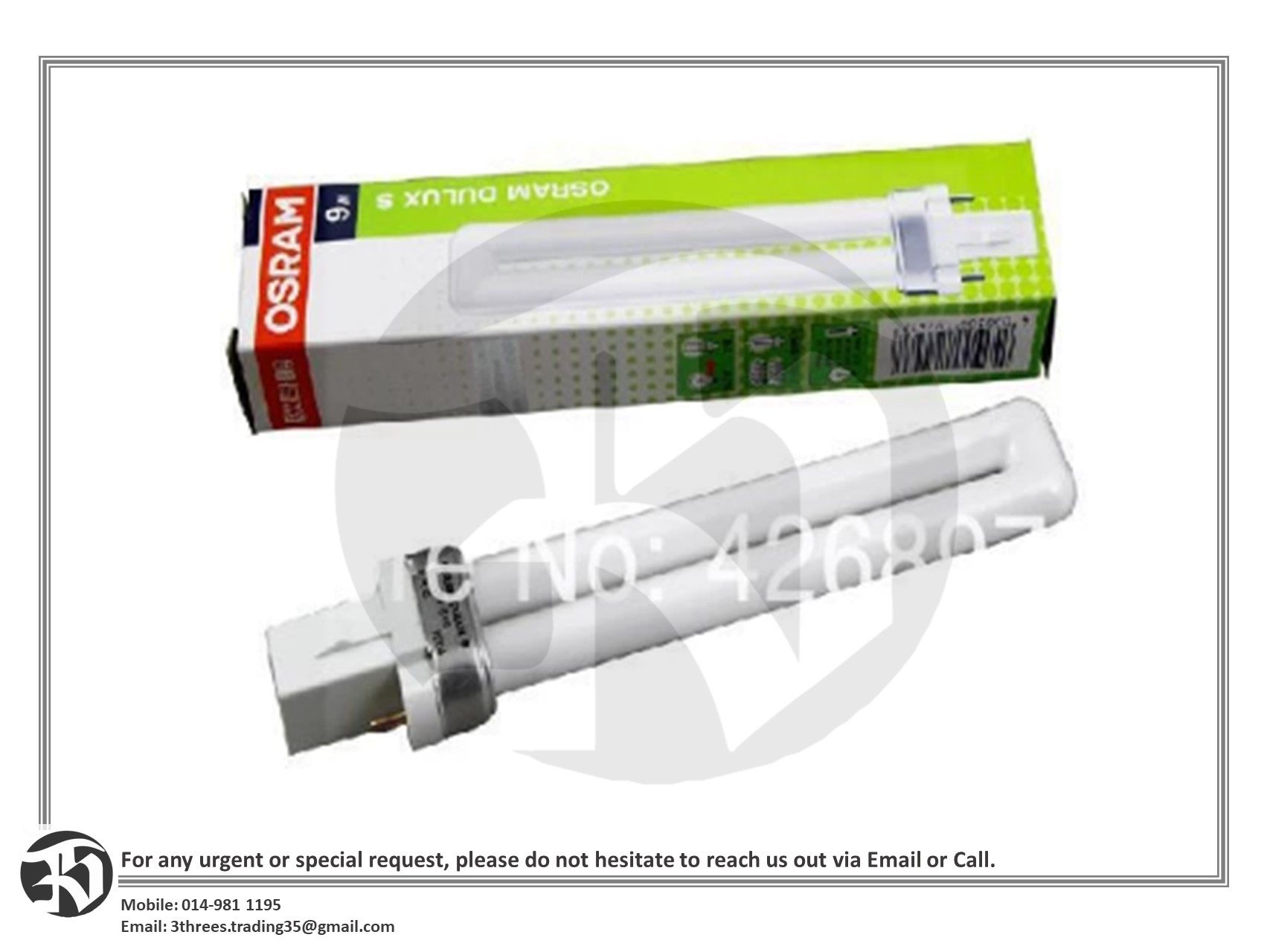 Lamp Daylight 9w OSRAM