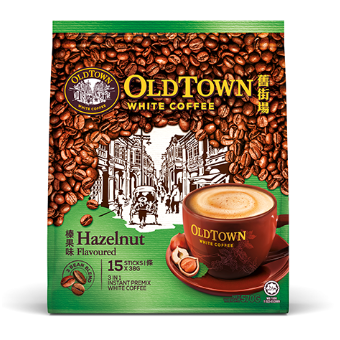 OLDTOWN OLD TOWN 3 IN 1 WHITE COFFEE (HAZELNUT) 38g x 15`s