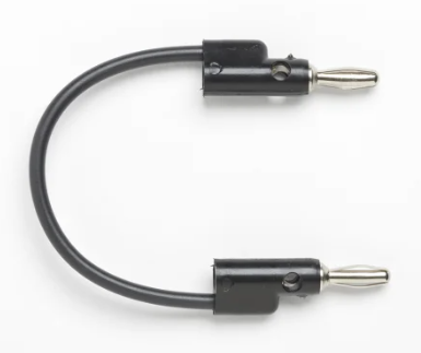 Fluke PATCH B-4-0# Banana Plug Patch Cord Bulk (black)