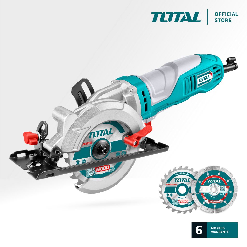 TOTAL TMFS7501 MULTI-FUNCTION SAW (PACKAGE COMES WITH 1 PC TCT BLADE 125MM * 22.2MM / 1 PC DIAMOND CUTTING DISC 125MM * 22.2MM / 1 SET CARBON BRUSHES)
