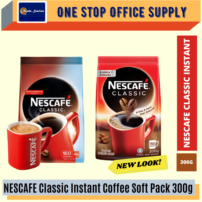 NESCAFE Classic Refill 300g /Nescafe /Nescafe Coffee Refill /Classic Instant Coffee Refill /Necafe Classic Refill /Nescafe Classic Instant Coffee Refill