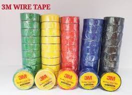 3M Temflex Vinyl PVC Electrical Tape 18mm x 5Mtr x 0.12mm
