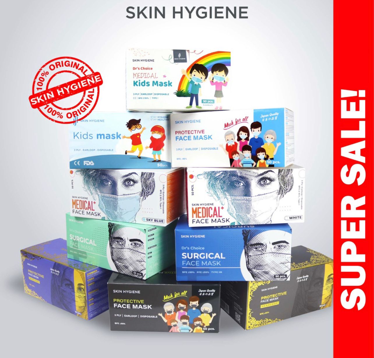 Skin Hygiene Face Mask Medical Skin Hygiene