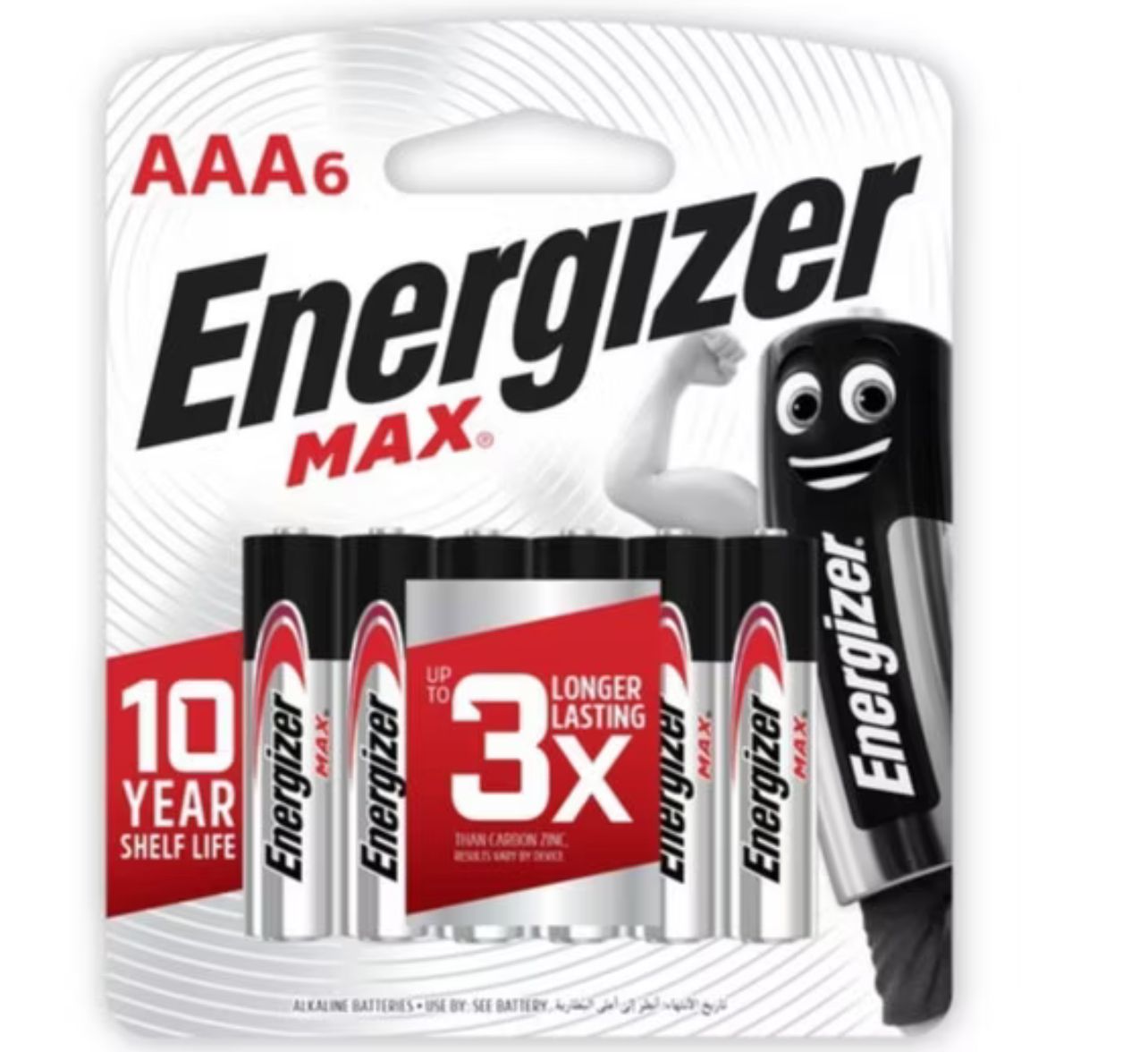 ENERGIZER Max AA/AAA Battery LR6 Alkaline Battery 1.5V 4pcs/pack