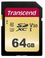 TRANSCEND SD 500S 95MB/60MB 64GB