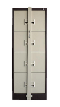 4 DRAWERS WITH LOCK BAR