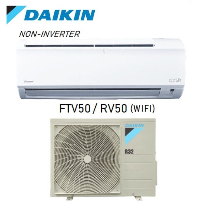 Daikin Wall Mounted 2HP Non Inverter Air Conditioner FTV50 / RV50