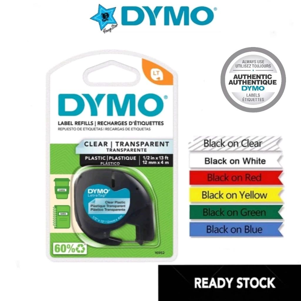 Dymo Letratag Label Tape