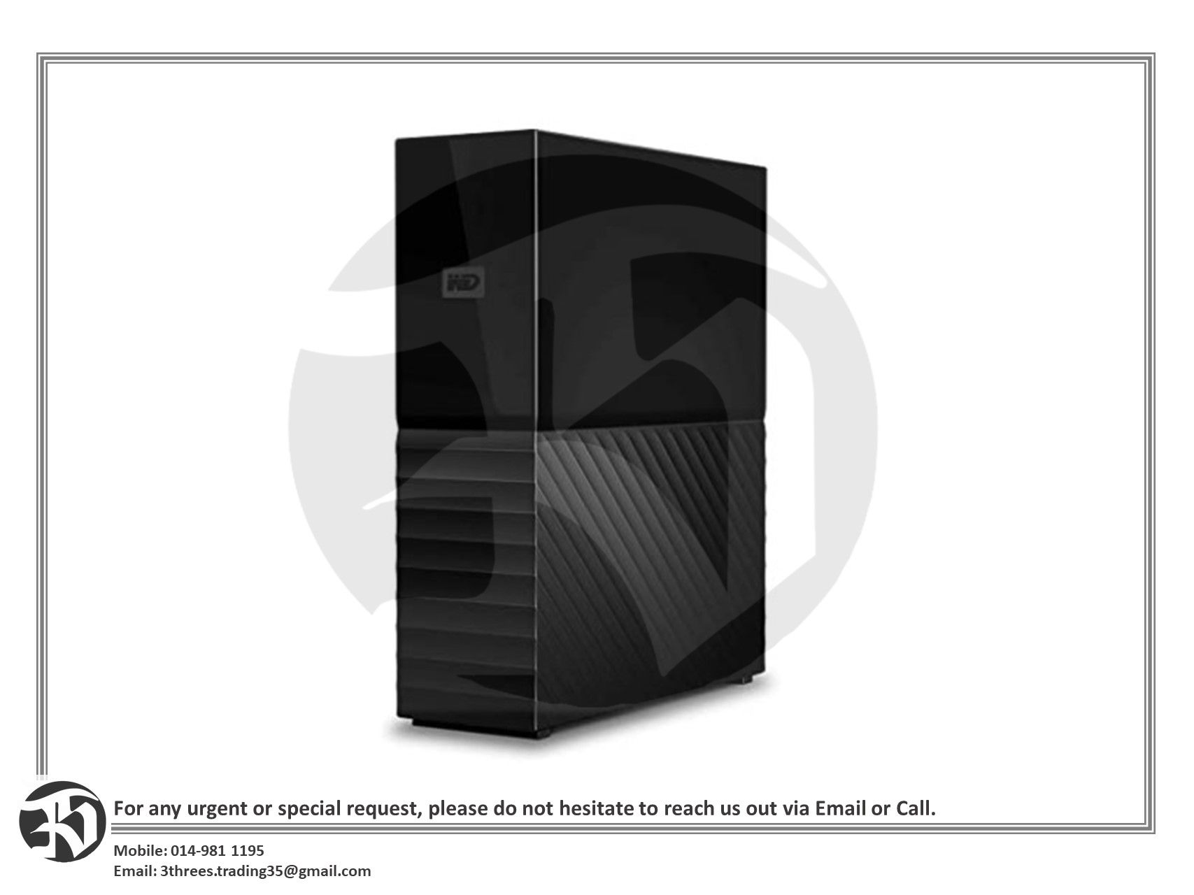 Western Digital 18TB My Book USB 3.0 Desktop Hard Drive with Password Protection and Auto Backup Software (pre-order)