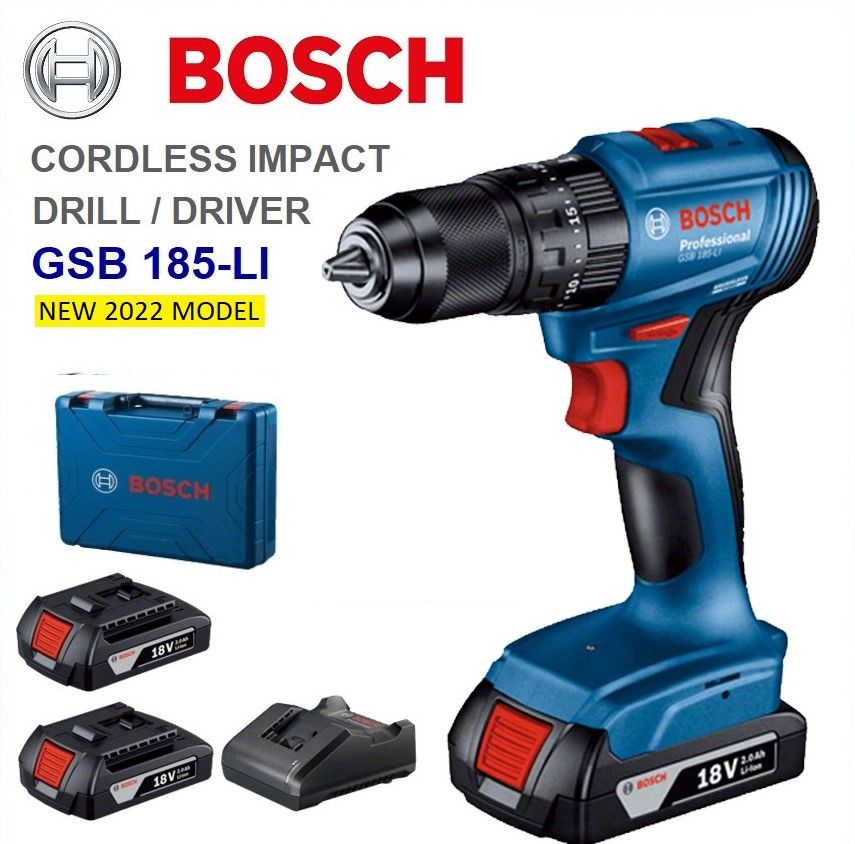 Bosch GSB 185 Li Cordless Impact Drill 18V