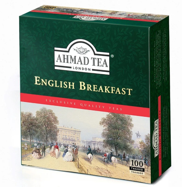 AHMAD TEA ENGLISH BREAKFAST TEA (100TB)