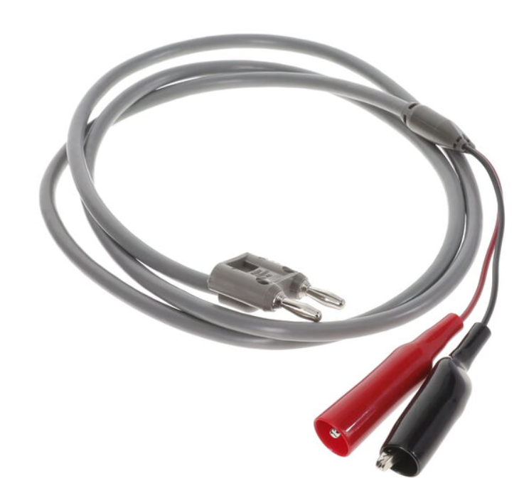 Fluke PCBLS 2BA-AL-48 Allig Cl/dbl Banana, 2 Cond