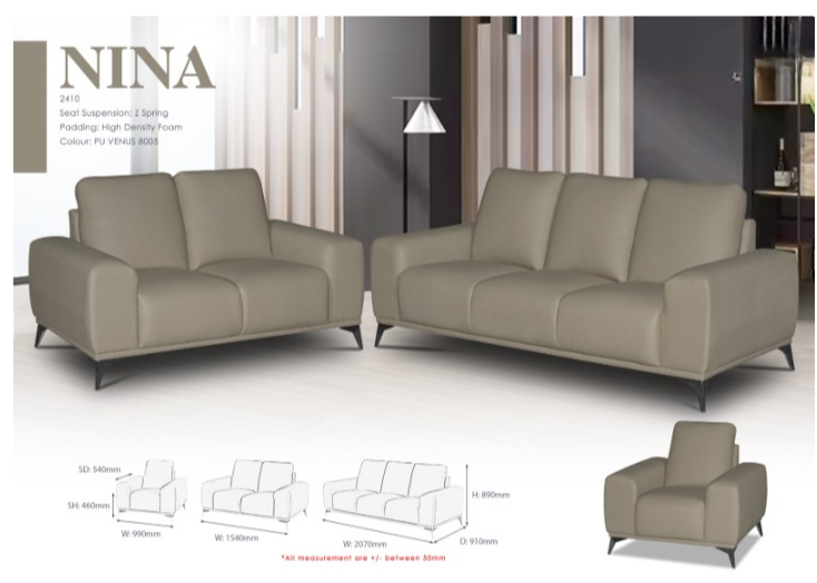 NINA 2410 - ITA OFFICE SOFA SET