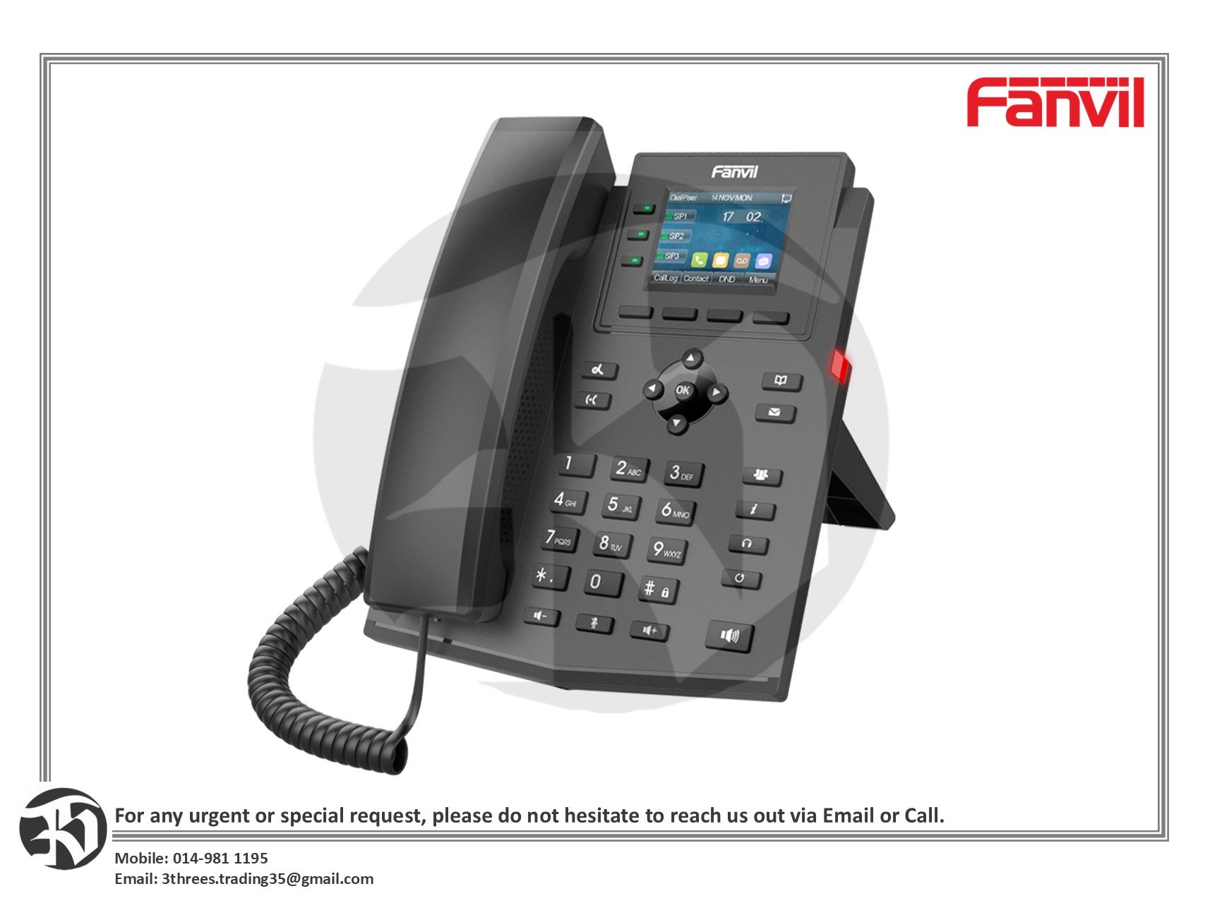 Fanvil X303W Entry Level Wi-Fi IP Phone