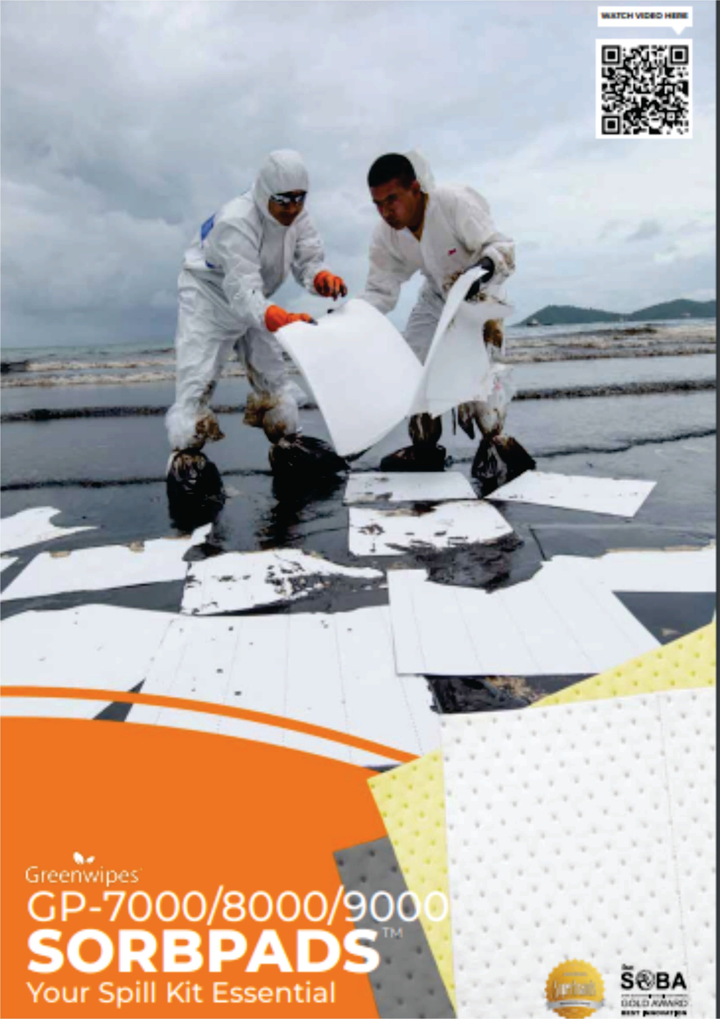 SORBPADS @ ABSORBENT PADS-CW 9000 0CHA SORBPADS @ ABSORBENT PADS-CW 9000