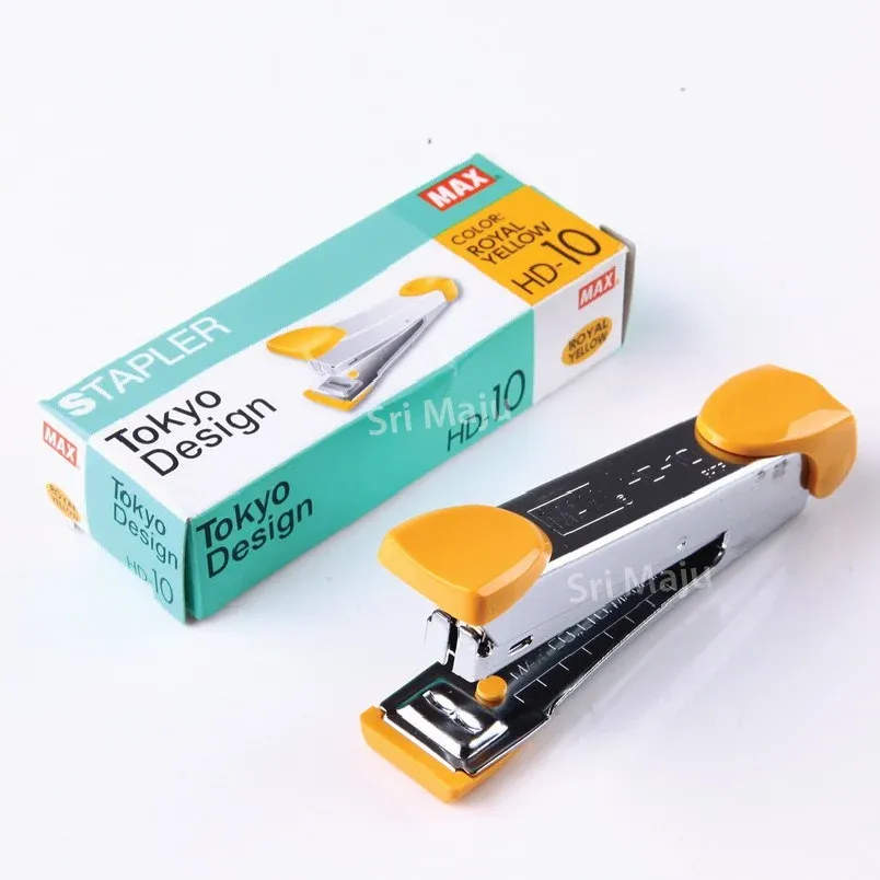 Max Stapler Tokyo Design HD-10 R.Yellow