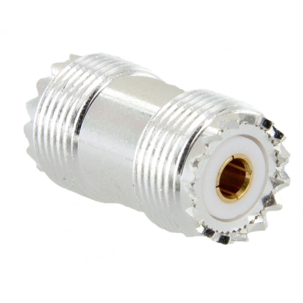 RS PRO *RS PRO Straight 50 Ohm RF Adapter UHF Socket to UHF Socket 500 MHz - 546-2633