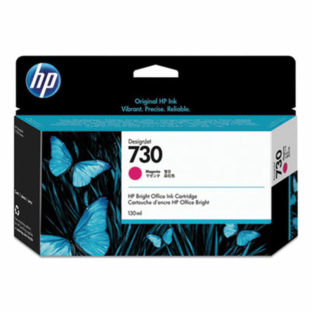 HP 730 - 130ml P2V63A MAGENTA DESIGNJET INK T1600-T2600