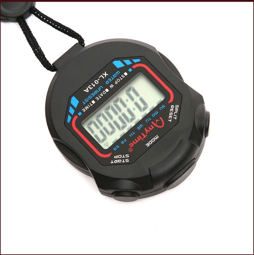 Digital Stopwatch for Sports Multifunctional Interval Timer with Large Display with Time and Alarm Function for tdemy