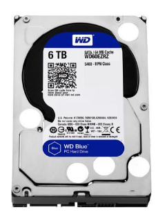 WESTERN DIGITAL CAVIAR BLUE 6TB 5400RPM 64MB SATA III WD60EZRZ