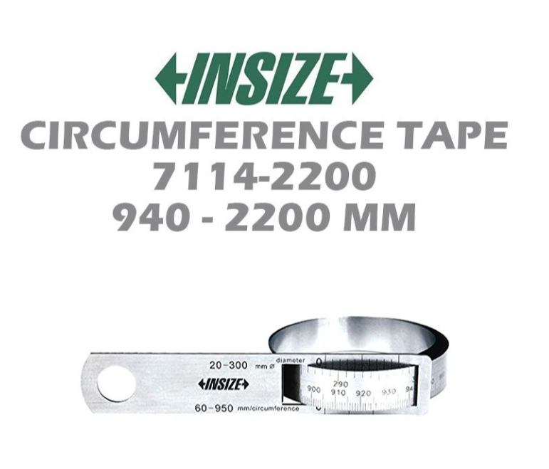 INSIZE CIRCUMFERENCE TAPE 7114-2200