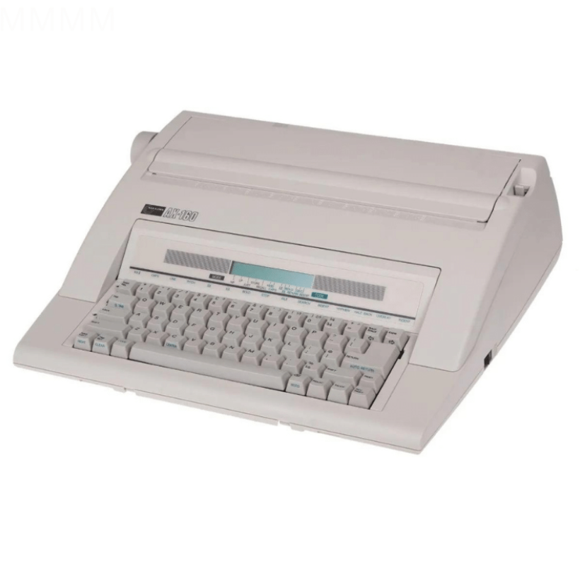 NAKAJIMA ELECTRONIC TYPEWRITER AX-160 (13")