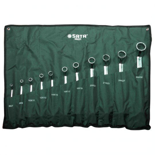 Sata 11PC DEEP OFFSET DOUBLE BOX END WRENCH SET (METRIC)
