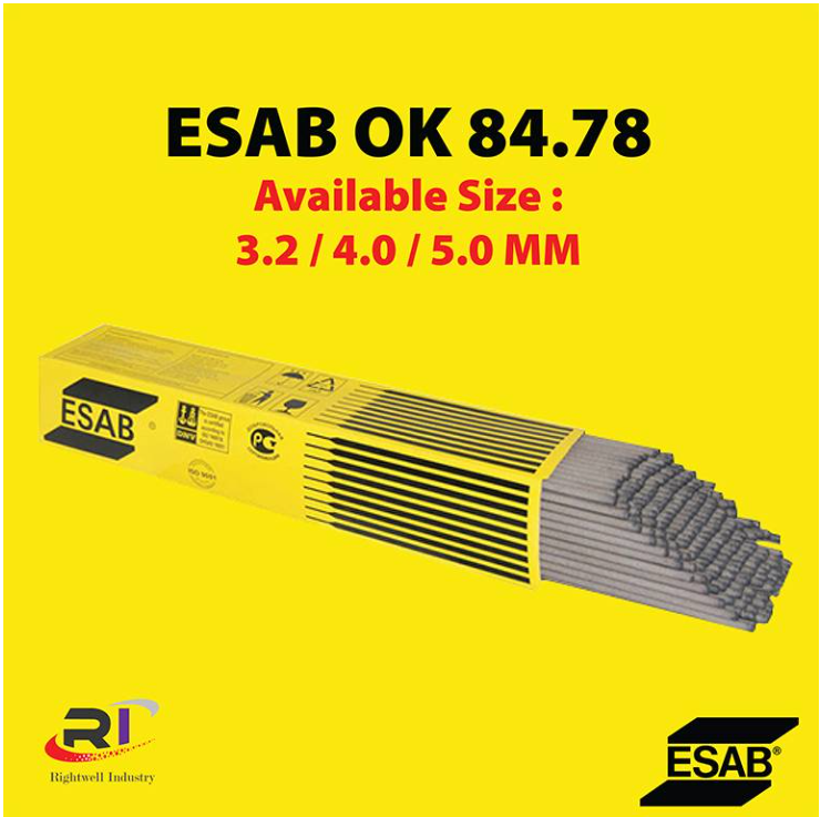 RIGHTWELL ESAB OK 84.78 WELDING ELECTRODE