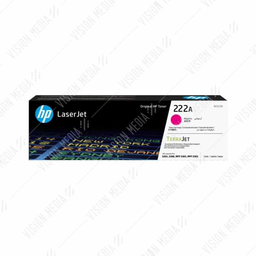 HP W2223A MAGENTA TONER (222A)