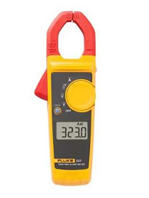 Fluke 323 Clamp Meter, Max Current 400A ac CAT III 600V