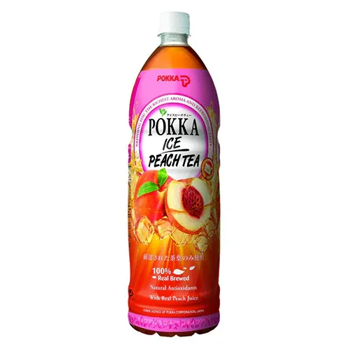 Pokka Peach Tea 12 bottles x 1.5L