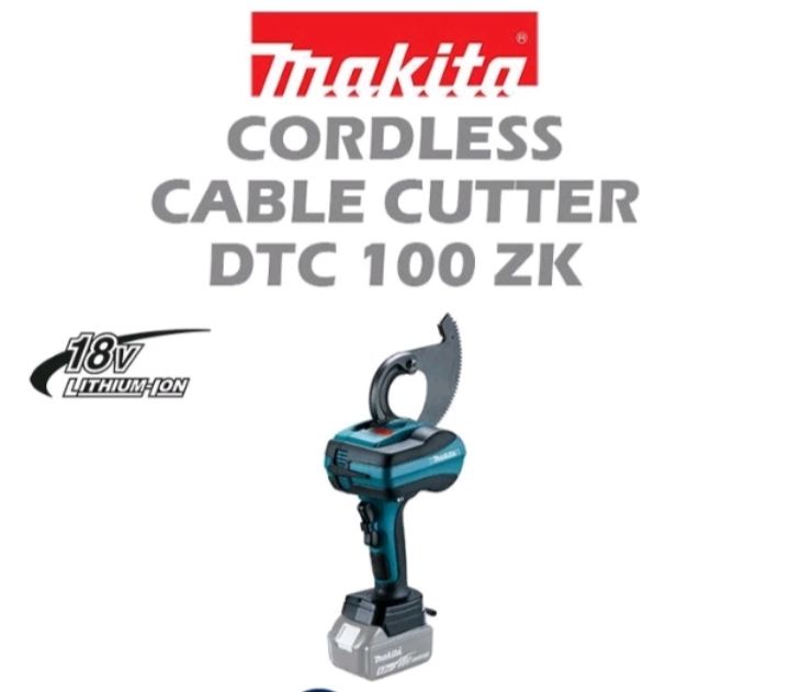 Makita Cordless Cable Cutter DTC100ZK