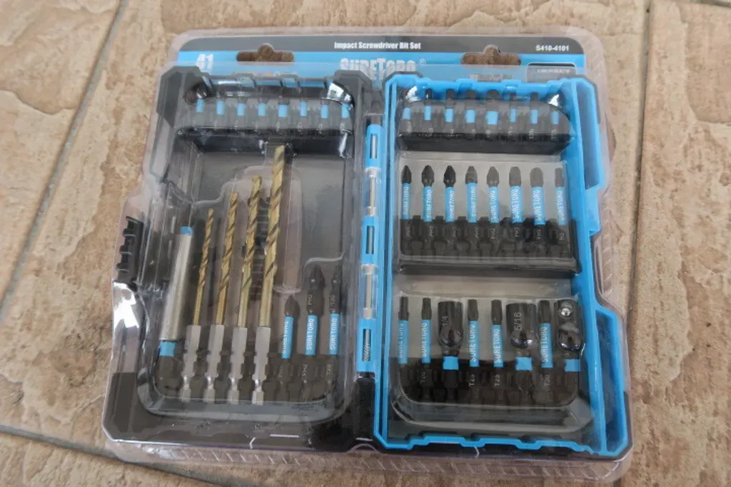 Suretorq 41Pcs Impact Screwdriver Bit Set